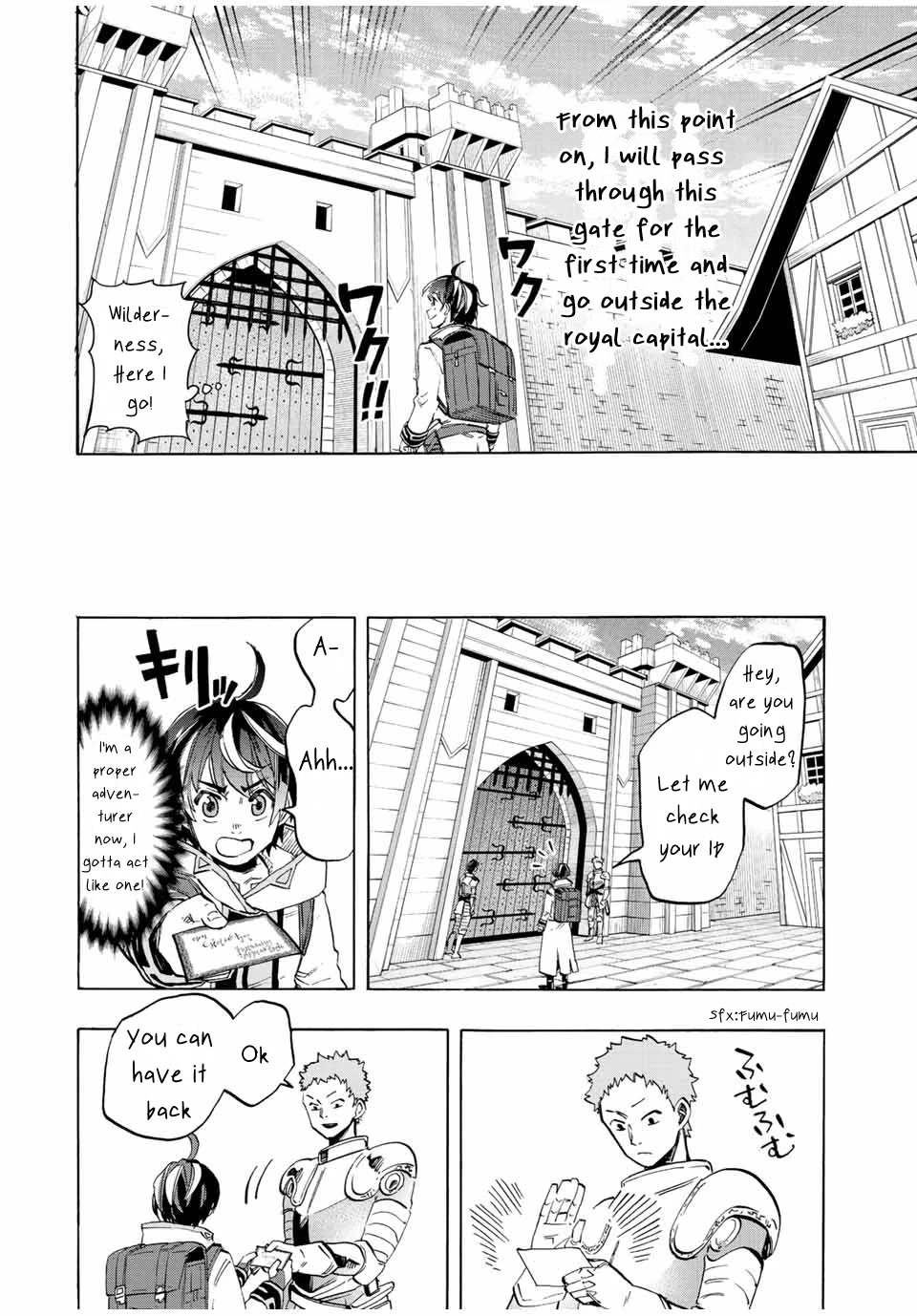 Isekai Walking Chapter 3 page 18 - Chapter 3: First Time Outside