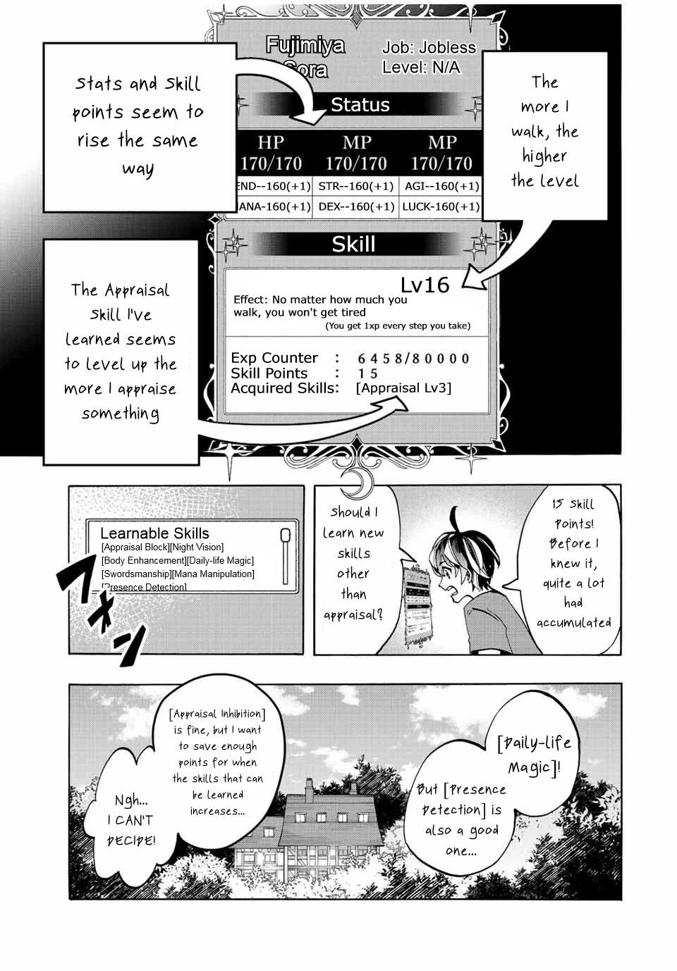 Isekai Walking Chapter 3 page 3 - Chapter 3: First Time Outside
