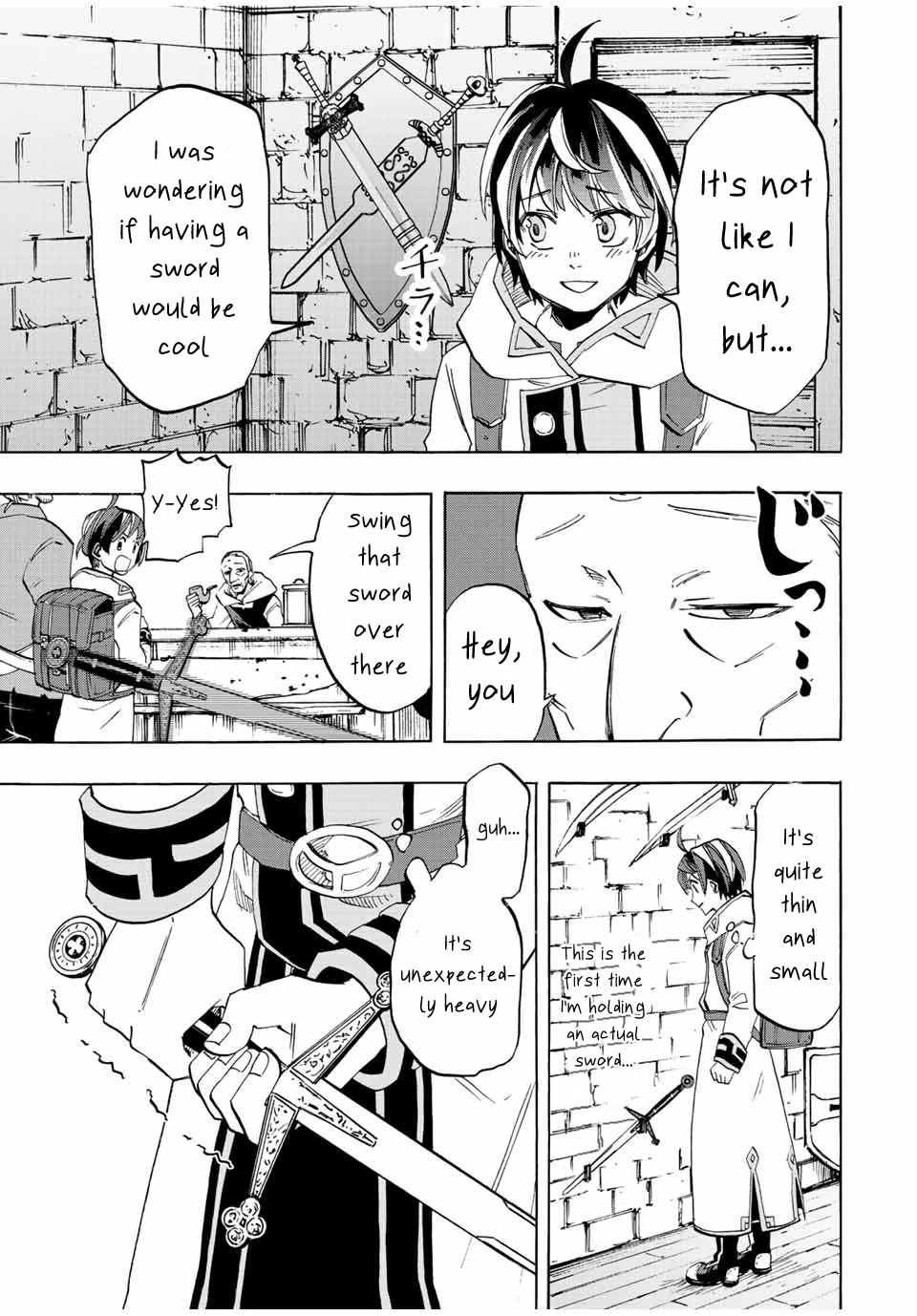 Isekai Walking Chapter 3 page 9 - Chapter 3: First Time Outside