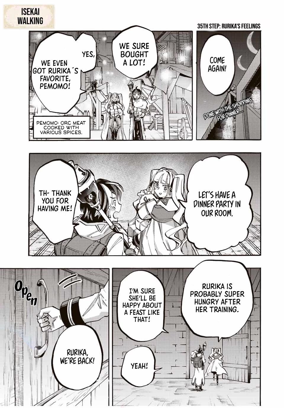 Isekai Walking Chapter 35 page 2 - Chapter 35: Rurika's Feelings