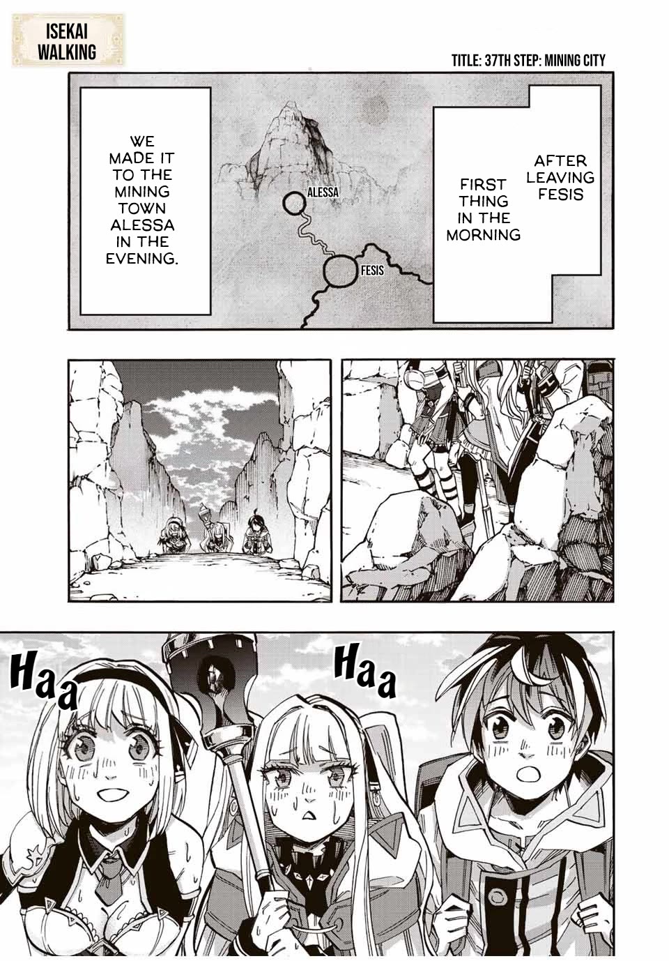 Isekai Walking Chapter 37 page 2 - Chapter 37: Mining City