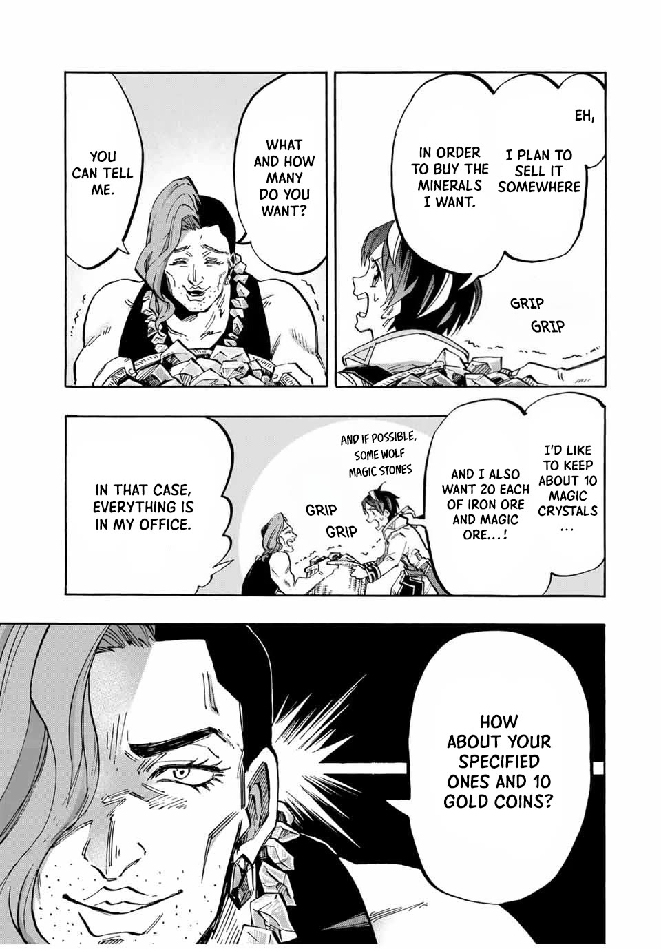Isekai Walking Chapter 39 page 10 - Chapter 39: Mining Results