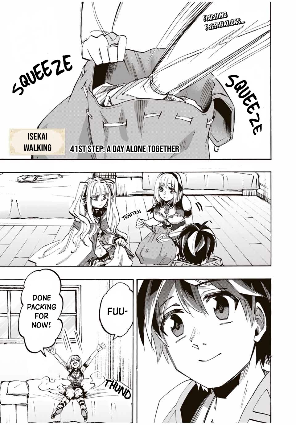 Isekai Walking Chapter 41 page 2 - Chapter 41: A Day Alone Together