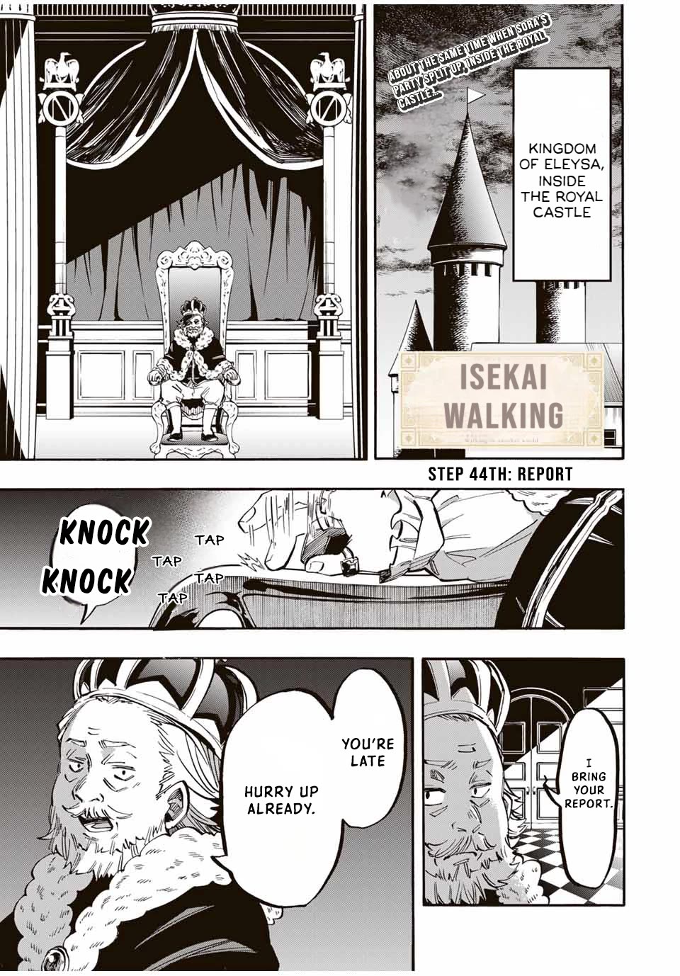 Isekai Walking Chapter 44 page 1 - Chapter 44: Report