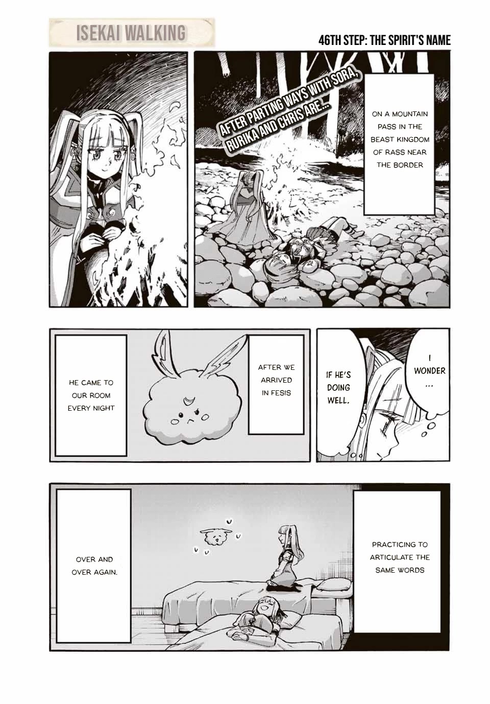 Isekai Walking Chapter 46 page 1 - Chapter 46: The Spirit's Name