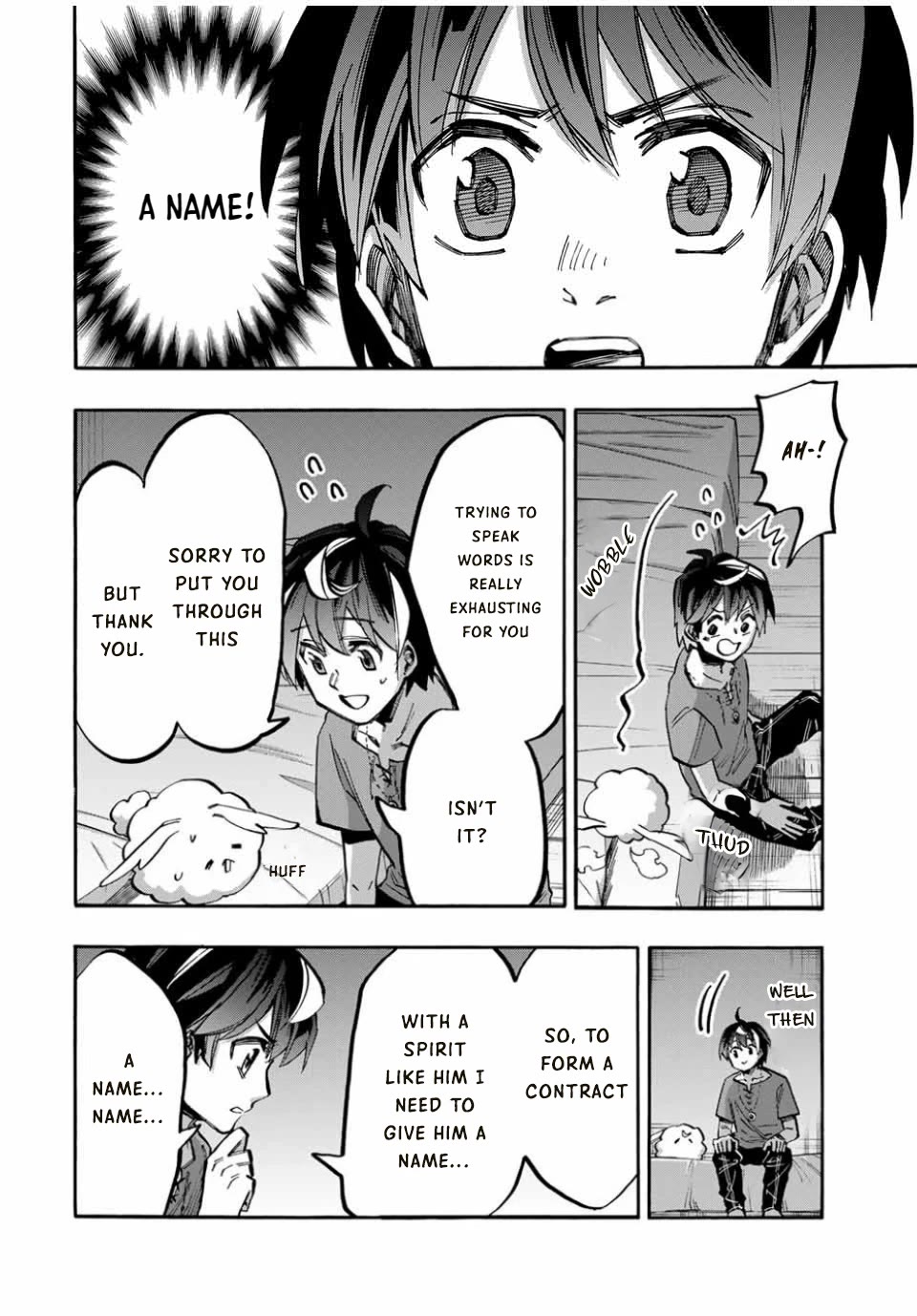 Isekai Walking Chapter 46 page 13 - Chapter 46: The Spirit's Name
