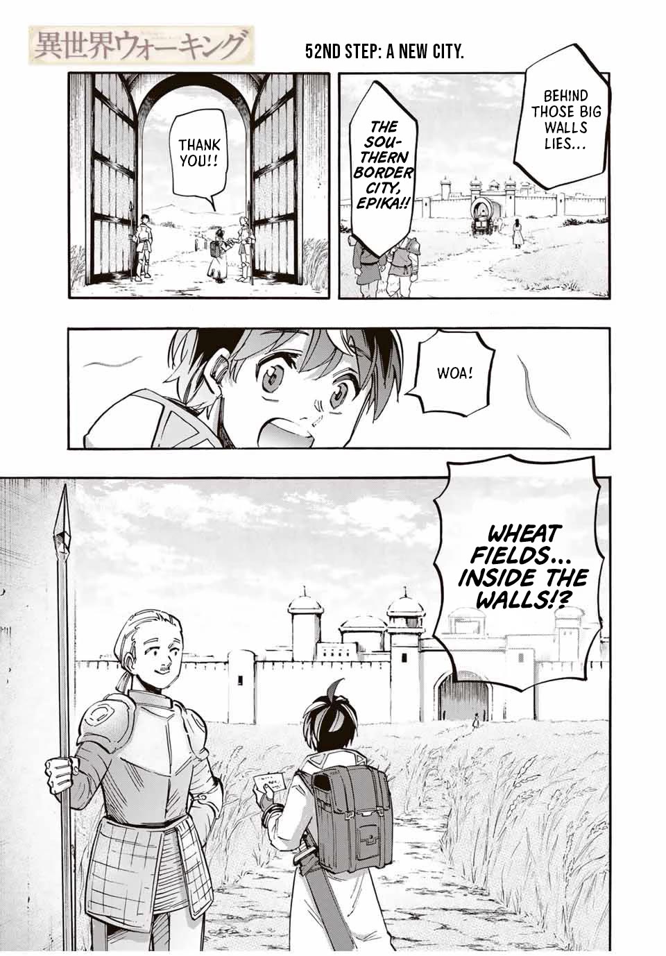 Isekai Walking Chapter 52 page 1 - Chapter 52: A New City