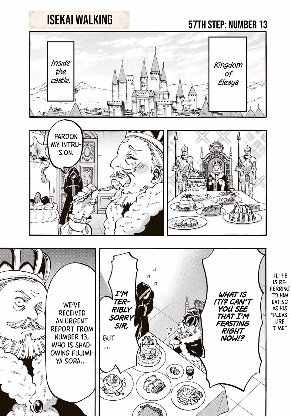 Isekai Walking Chapter 57 page 1 - Chapter 57: Number 13