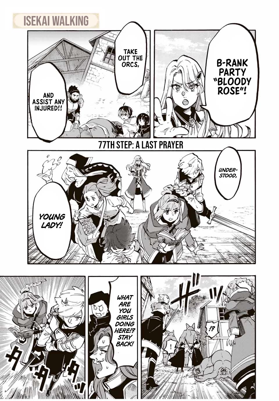 Isekai Walking Chapter 77 page 2 - Chapter 77: A Last Prayer
