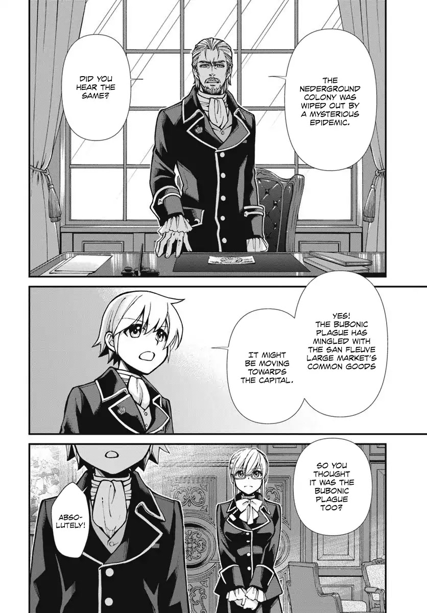 Isekai Yakkyoku Chapter 24 page 15 - Chapter 24: The arrival of the Bubonic Plague