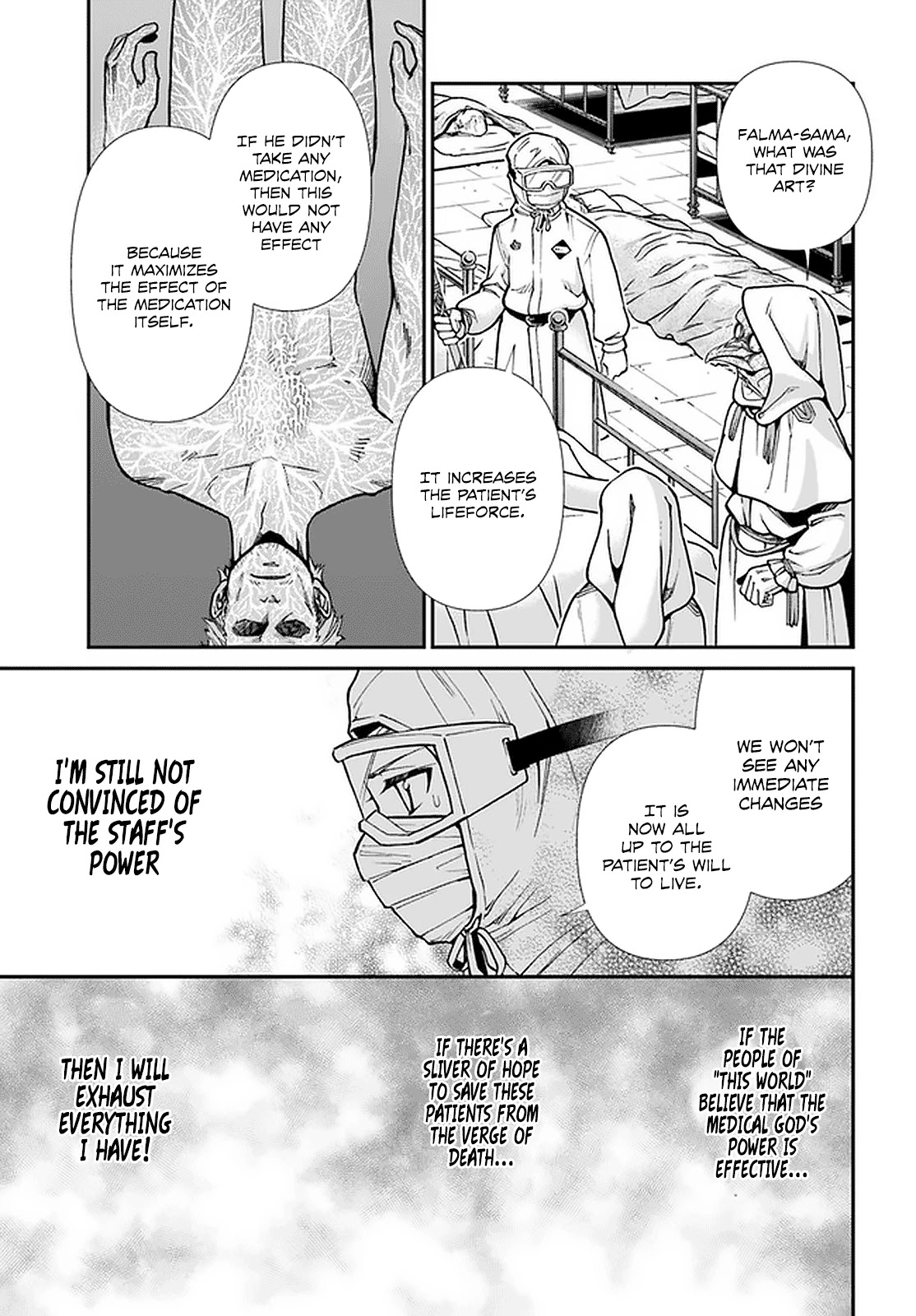Isekai Yakkyoku Chapter 29 page 12 - Chapter 29: Divine skill and Modern Medicine