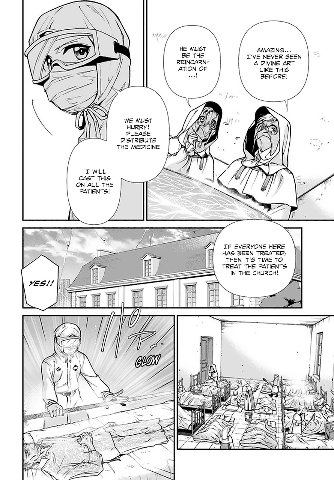 Isekai Yakkyoku Chapter 29 page 13 - Chapter 29: Divine skill and Modern Medicine