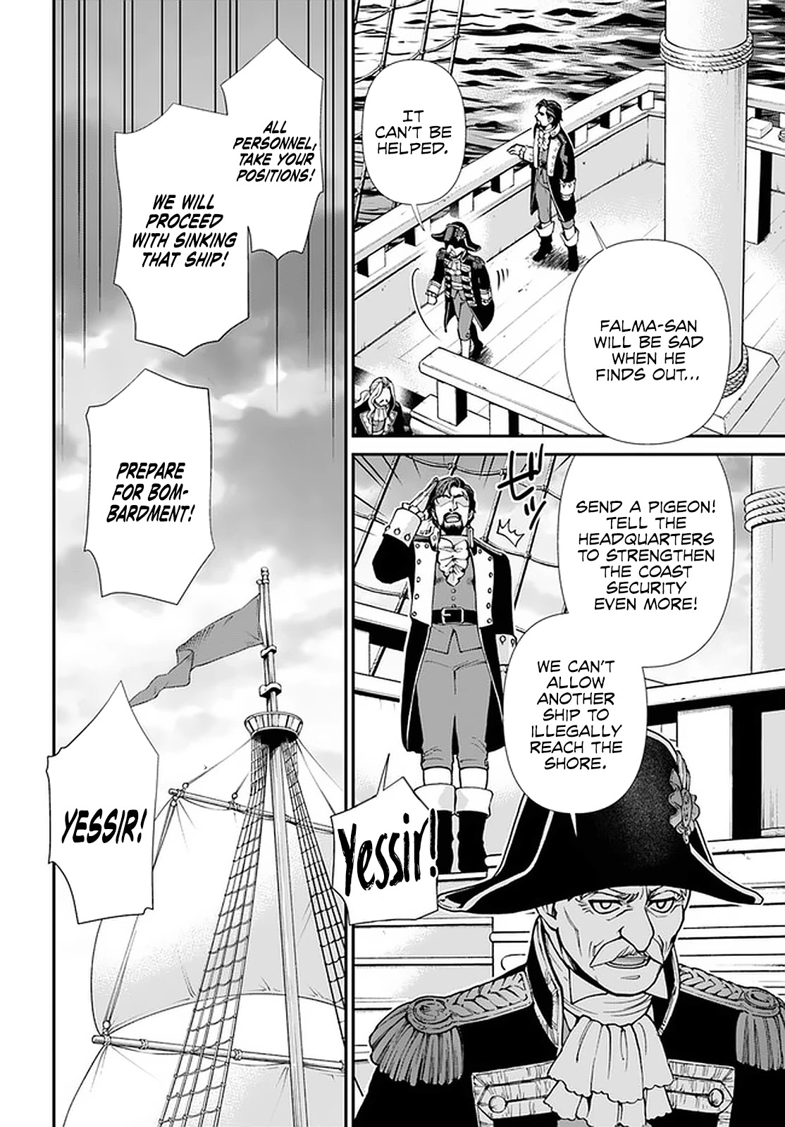 Isekai Yakkyoku Chapter 30.1 page 9 - Chapter 30.1: Each One's Utmost (First Part)