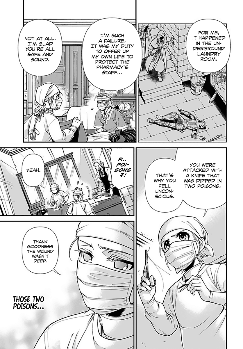 Isekai Yakkyoku Chapter 38 page 8 - Chapter 38: The Struggle of the Pharmacists
