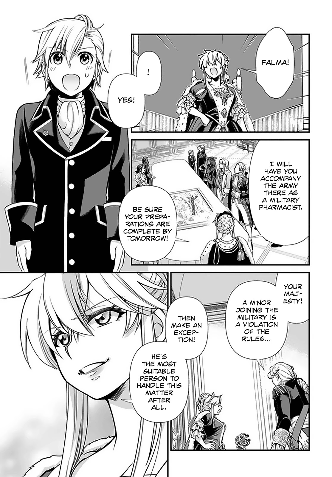 Isekai Yakkyoku Chapter 39 page 8 - Chapter 39: The End of the Black Death