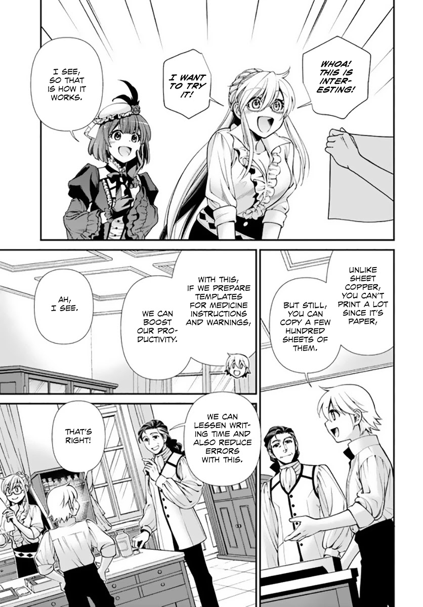 Isekai Yakkyoku Chapter 42 page 10 - Chapter 42: Lord Melody Lu Lou and the Invention of the Stencil