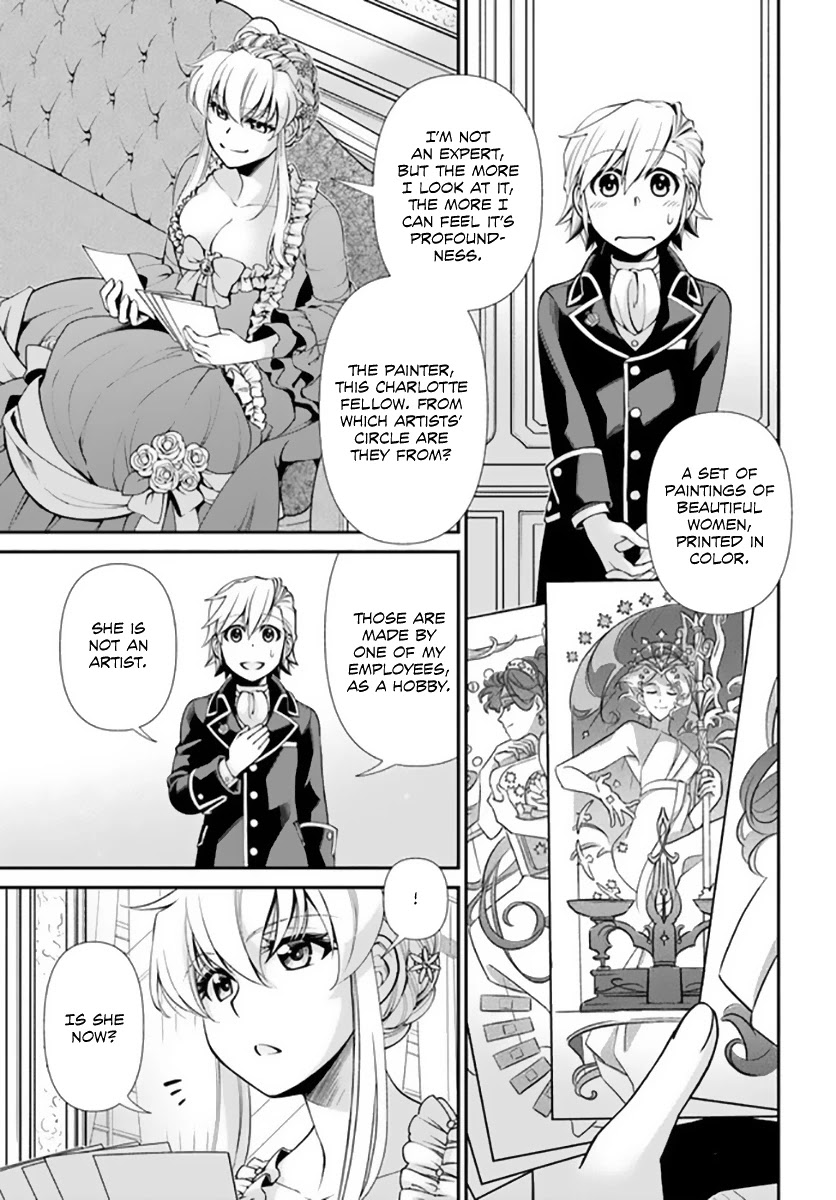 Isekai Yakkyoku Chapter 42 page 16 - Chapter 42: Lord Melody Lu Lou and the Invention of the Stencil