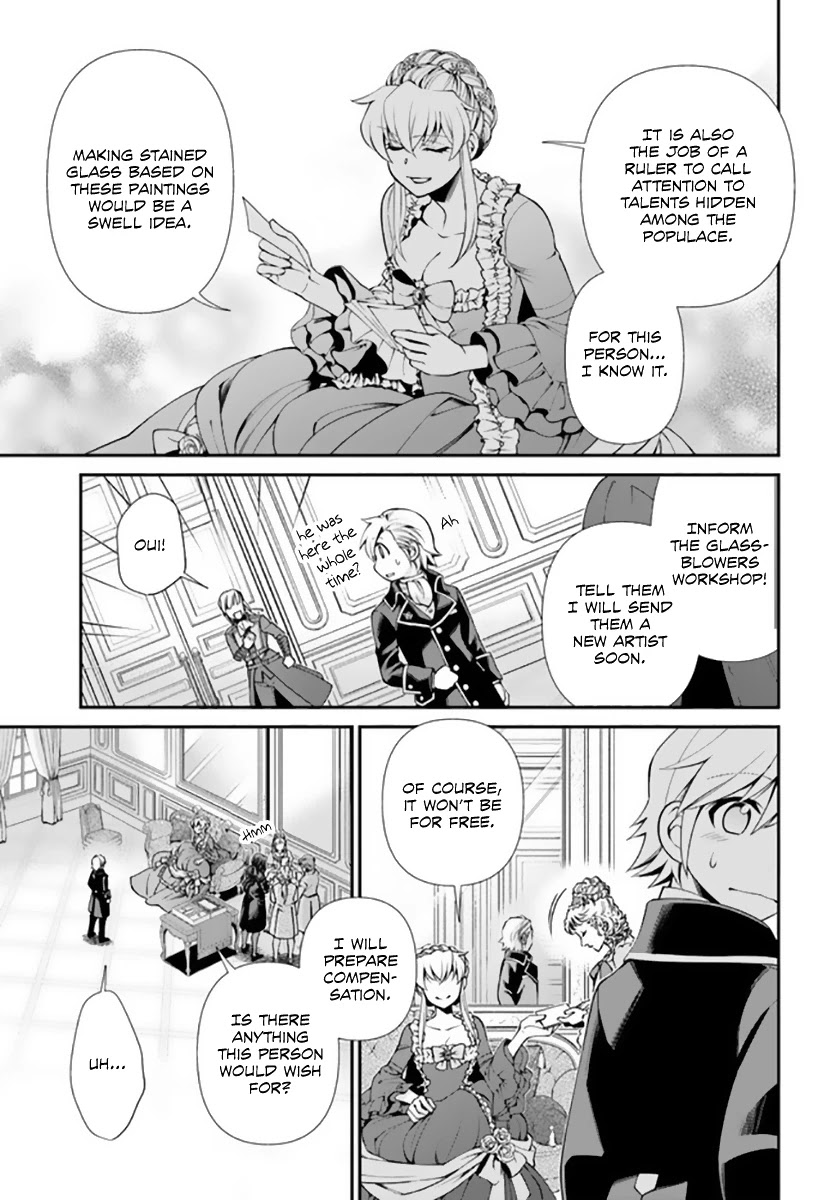 Isekai Yakkyoku Chapter 42 page 18 - Chapter 42: Lord Melody Lu Lou and the Invention of the Stencil