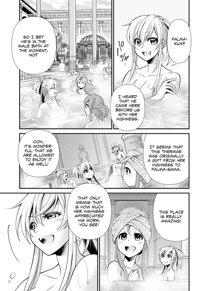 Isekai Yakkyoku Chapter 43 page 21 - Chapter 43: Thermae and the Incomplete Mark of the Fire God