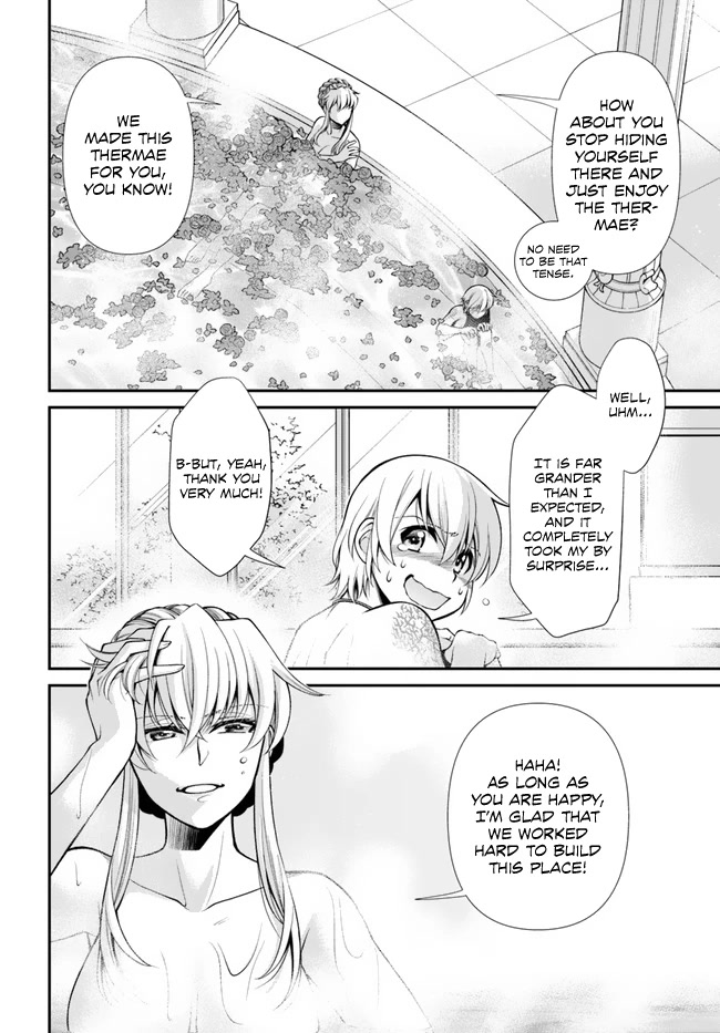Isekai Yakkyoku Chapter 43 page 4 - Chapter 43: Thermae and the Incomplete Mark of the Fire God