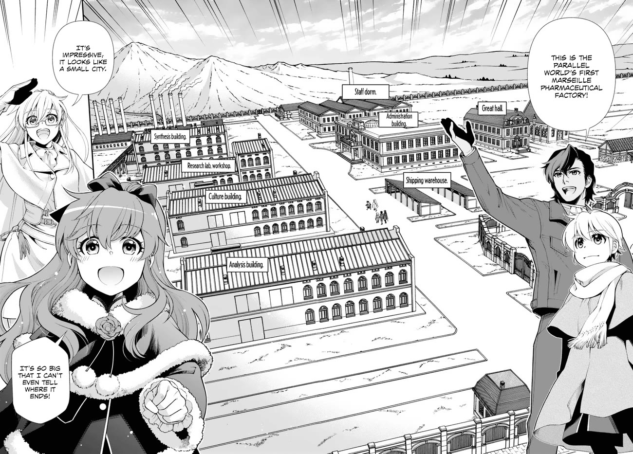 Isekai Yakkyoku Chapter 46 page 14 - Chapter 46: Marseille First Factory
