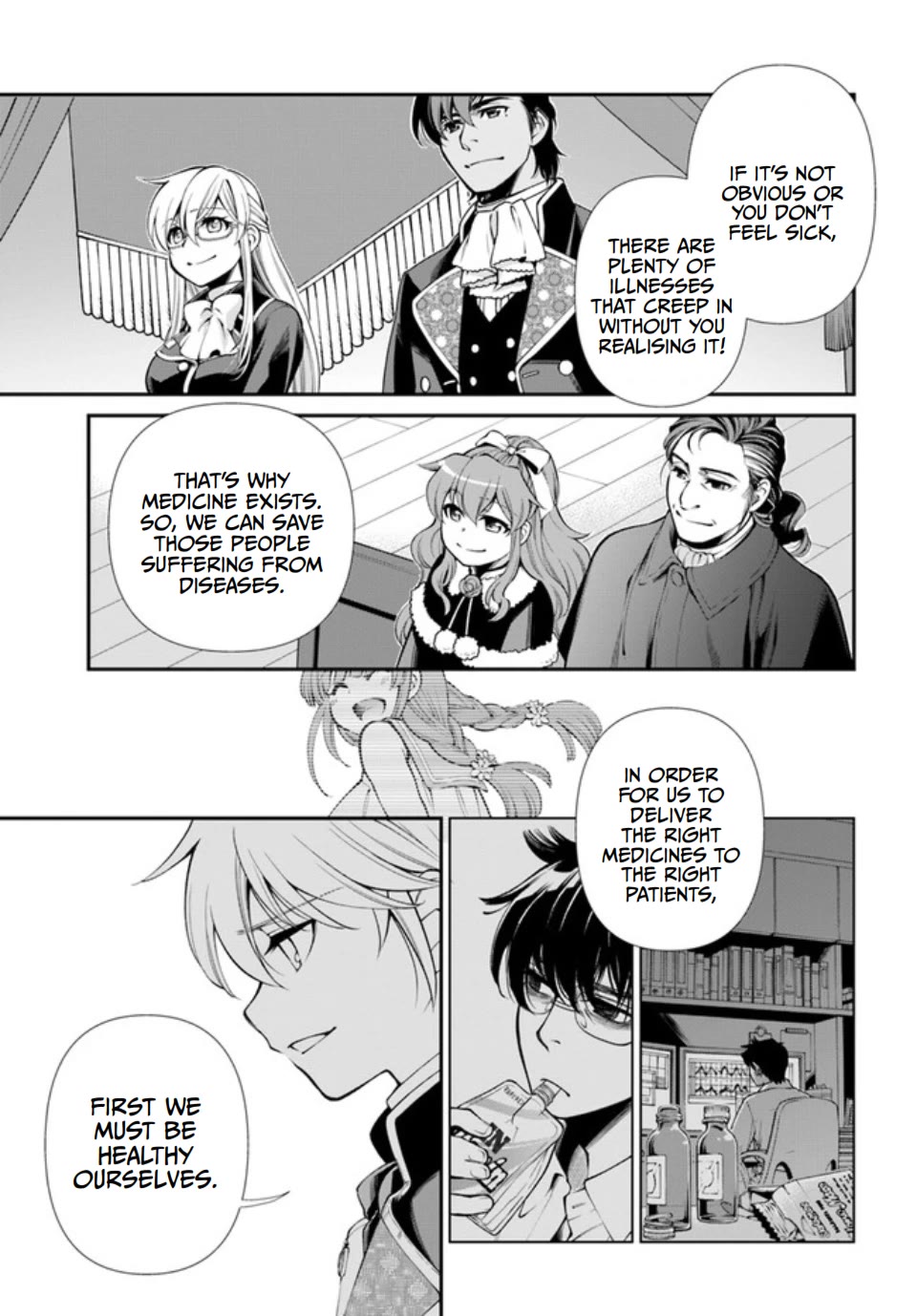 Isekai Yakkyoku Chapter 47 page 15 - Chapter 47: Marseille's Factory Operation and Commemorative Photo