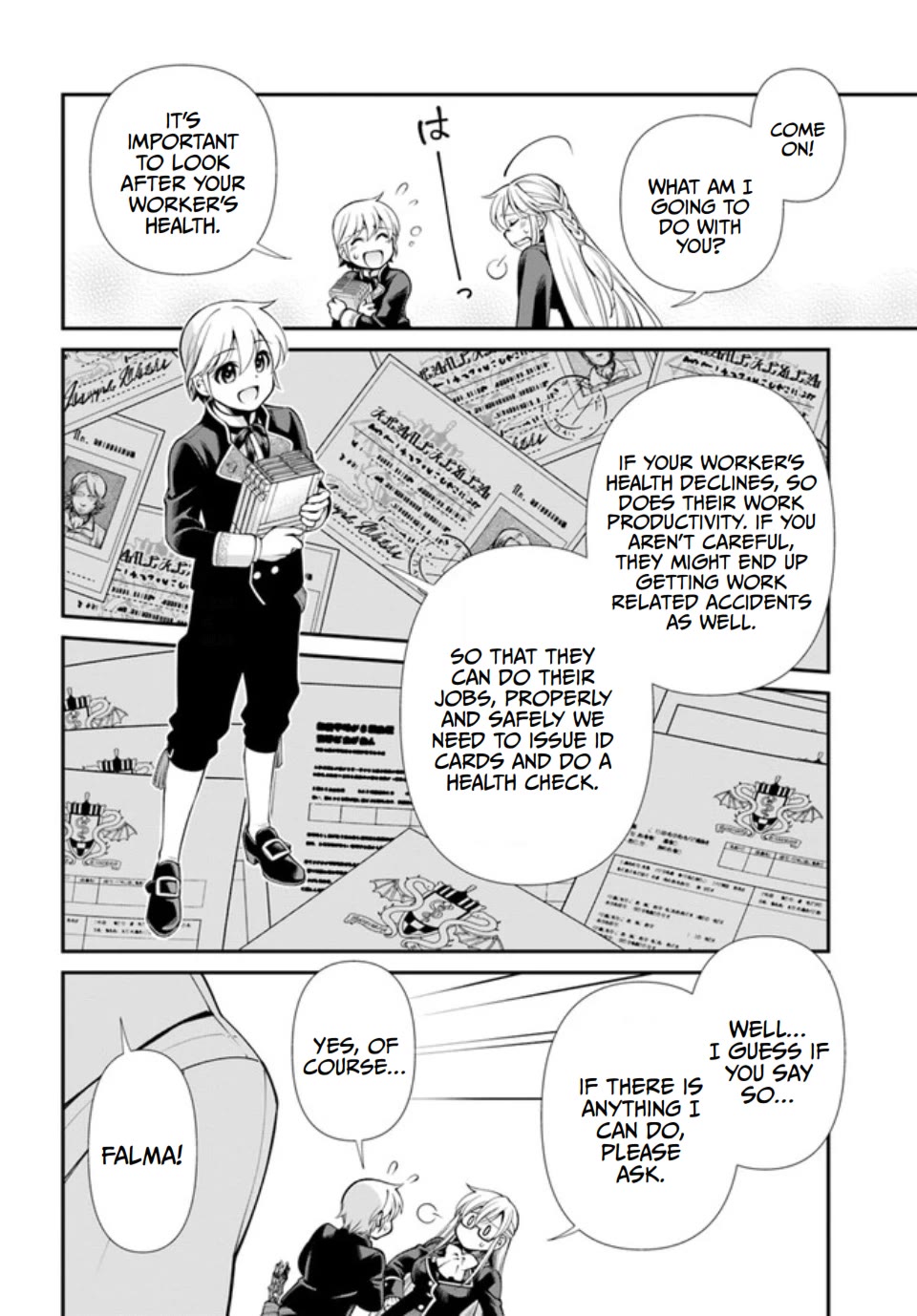 Isekai Yakkyoku Chapter 47 page 24 - Chapter 47: Marseille's Factory Operation and Commemorative Photo