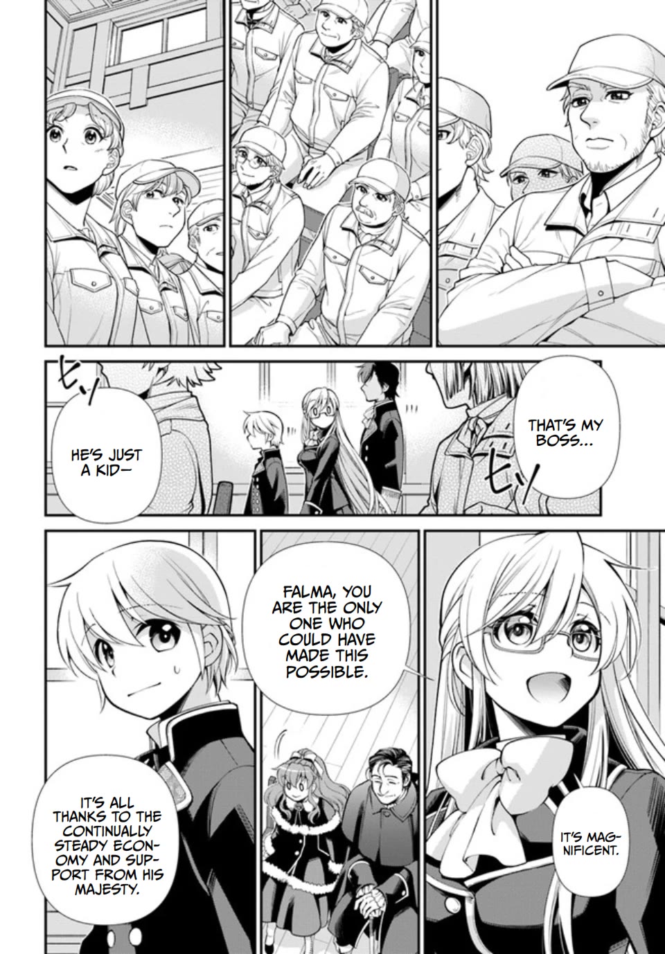 Isekai Yakkyoku Chapter 47 page 4 - Chapter 47: Marseille's Factory Operation and Commemorative Photo