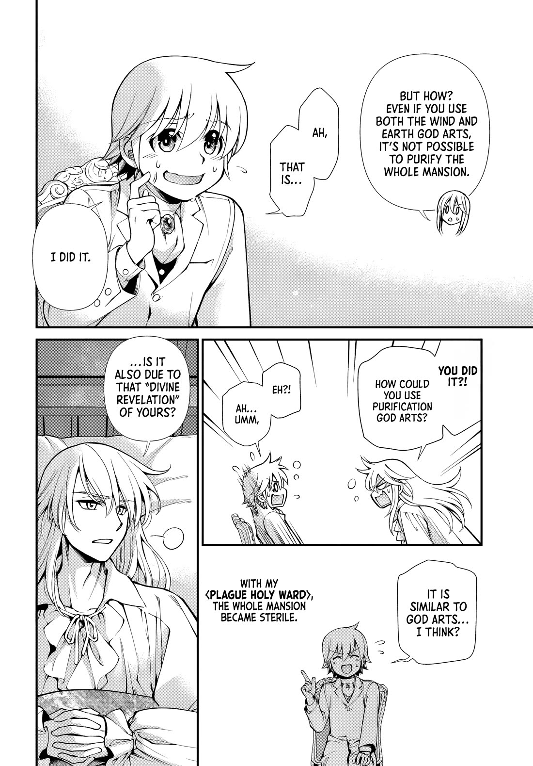 Isekai Yakkyoku Chapter 59 page 12 - Chapter 59: Palle’s Fight against Disease