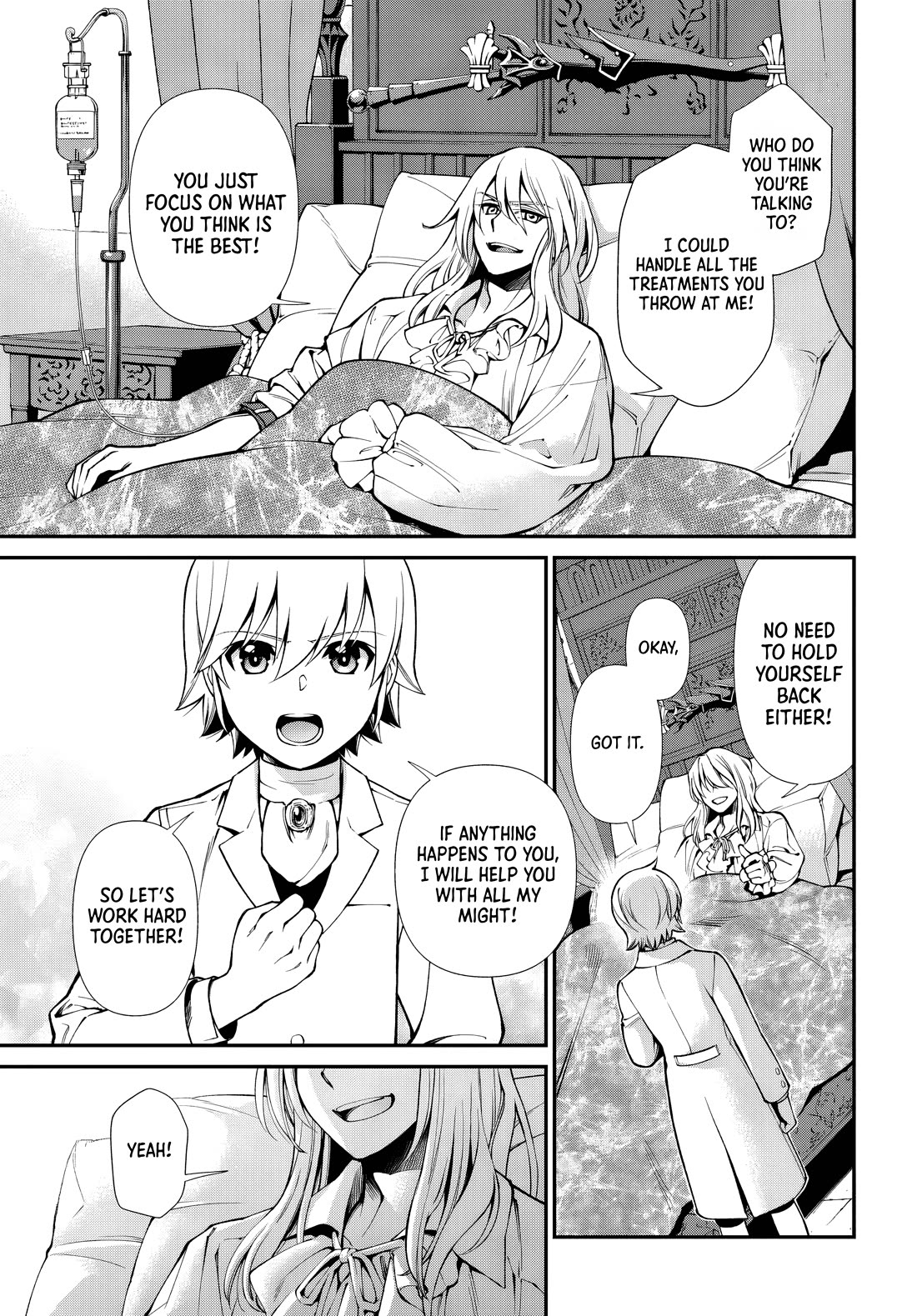 Isekai Yakkyoku Chapter 59 page 17 - Chapter 59: Palle’s Fight against Disease