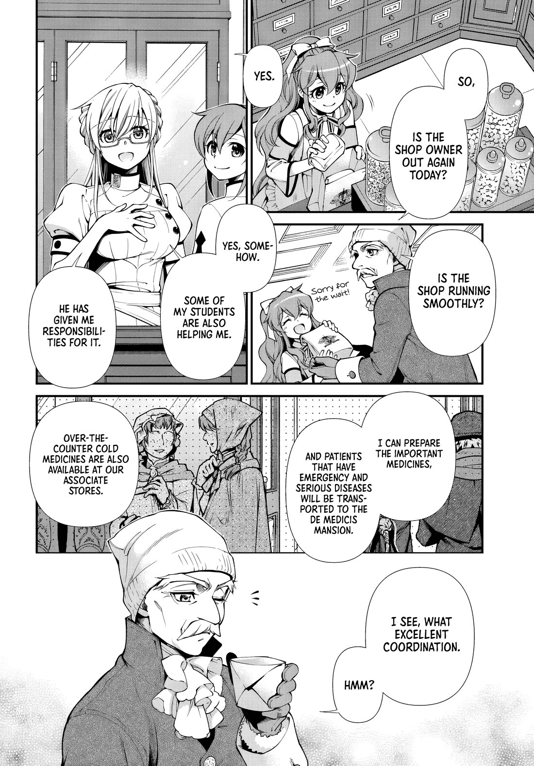 Isekai Yakkyoku Chapter 59 page 20 - Chapter 59: Palle’s Fight against Disease