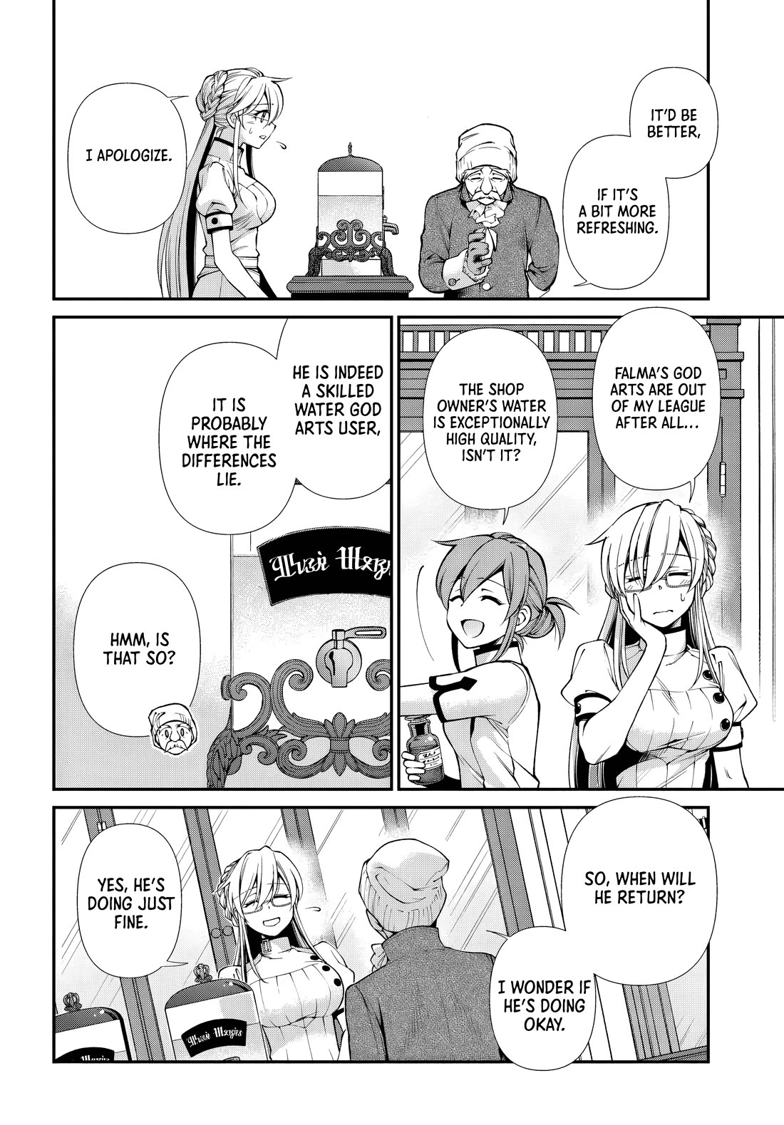 Isekai Yakkyoku Chapter 59 page 22 - Chapter 59: Palle’s Fight against Disease