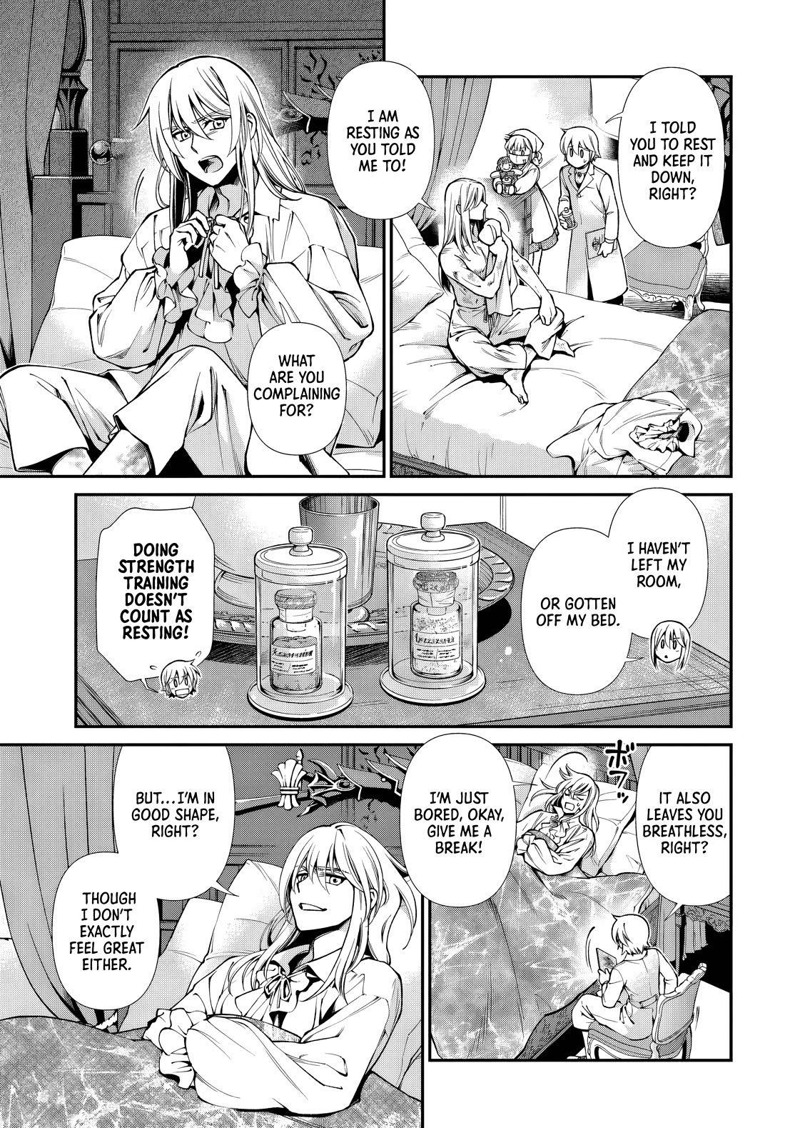 Isekai Yakkyoku Chapter 59 page 3 - Chapter 59: Palle’s Fight against Disease