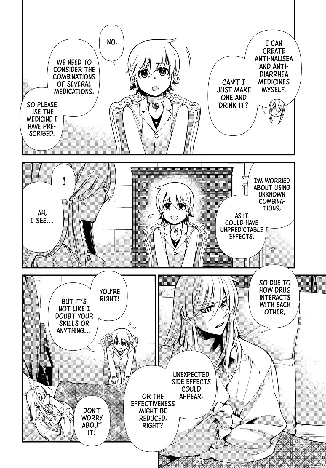 Isekai Yakkyoku Chapter 59 page 8 - Chapter 59: Palle’s Fight against Disease