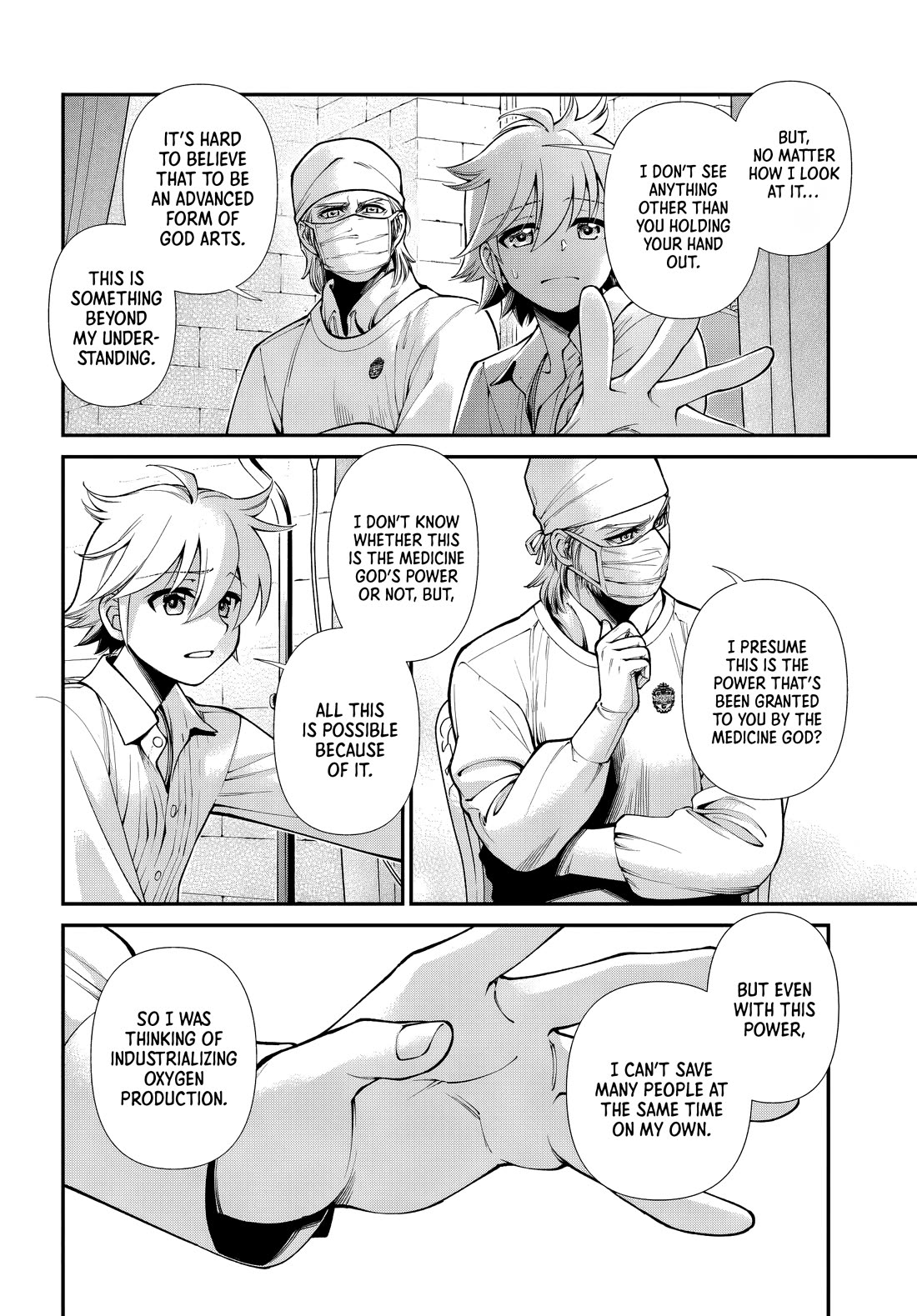 Isekai Yakkyoku Chapter 61 page 10 - Chapter 61: Patient and Pharmacist, Older and Younger Brother