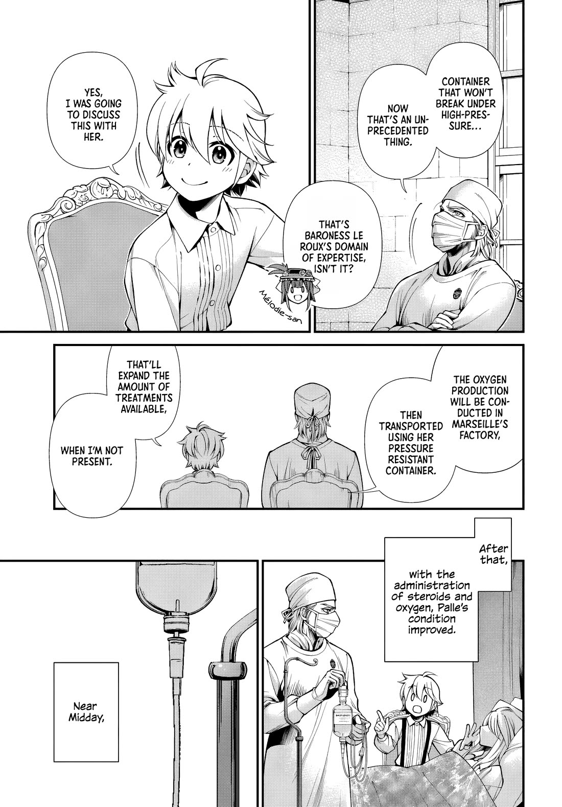 Isekai Yakkyoku Chapter 61 page 13 - Chapter 61: Patient and Pharmacist, Older and Younger Brother