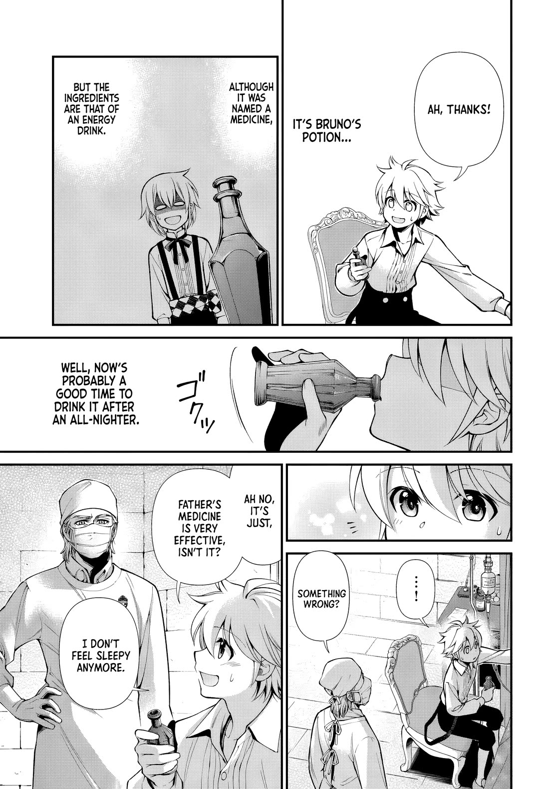 Isekai Yakkyoku Chapter 61 page 5 - Chapter 61: Patient and Pharmacist, Older and Younger Brother