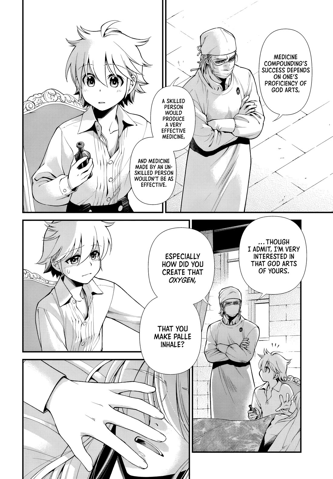 Isekai Yakkyoku Chapter 61 page 6 - Chapter 61: Patient and Pharmacist, Older and Younger Brother
