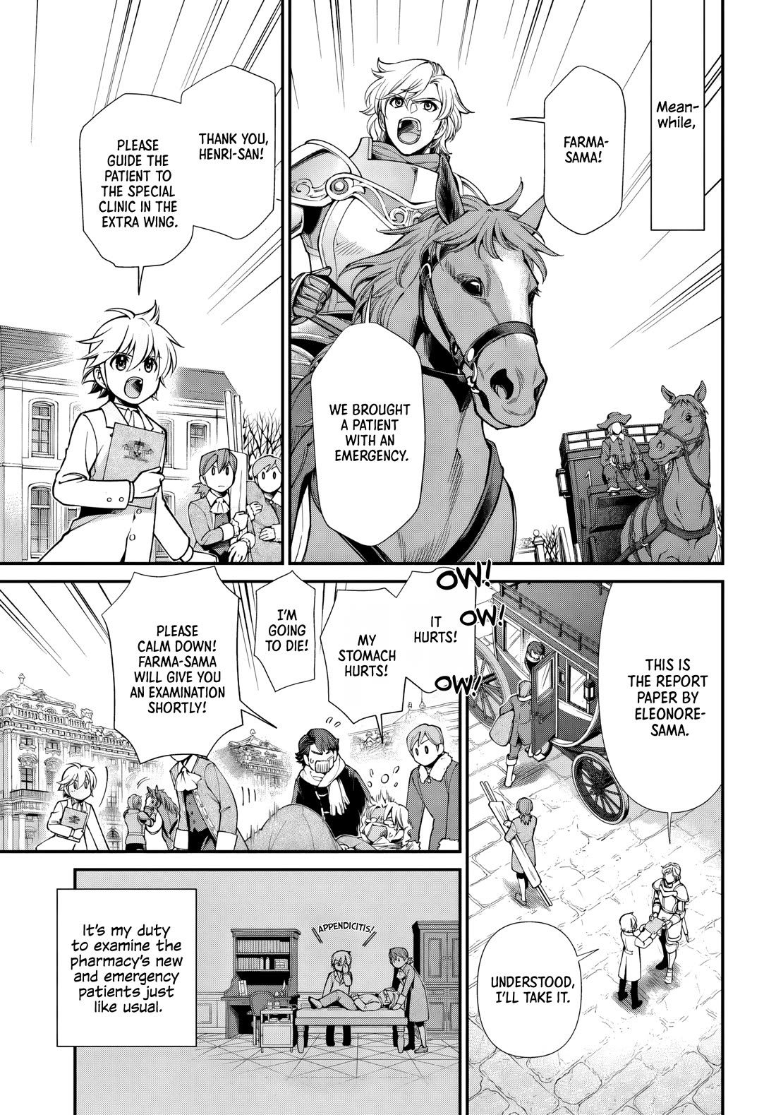 Isekai Yakkyoku Chapter 62 page 4 - Chapter 62: Palle's Struggle