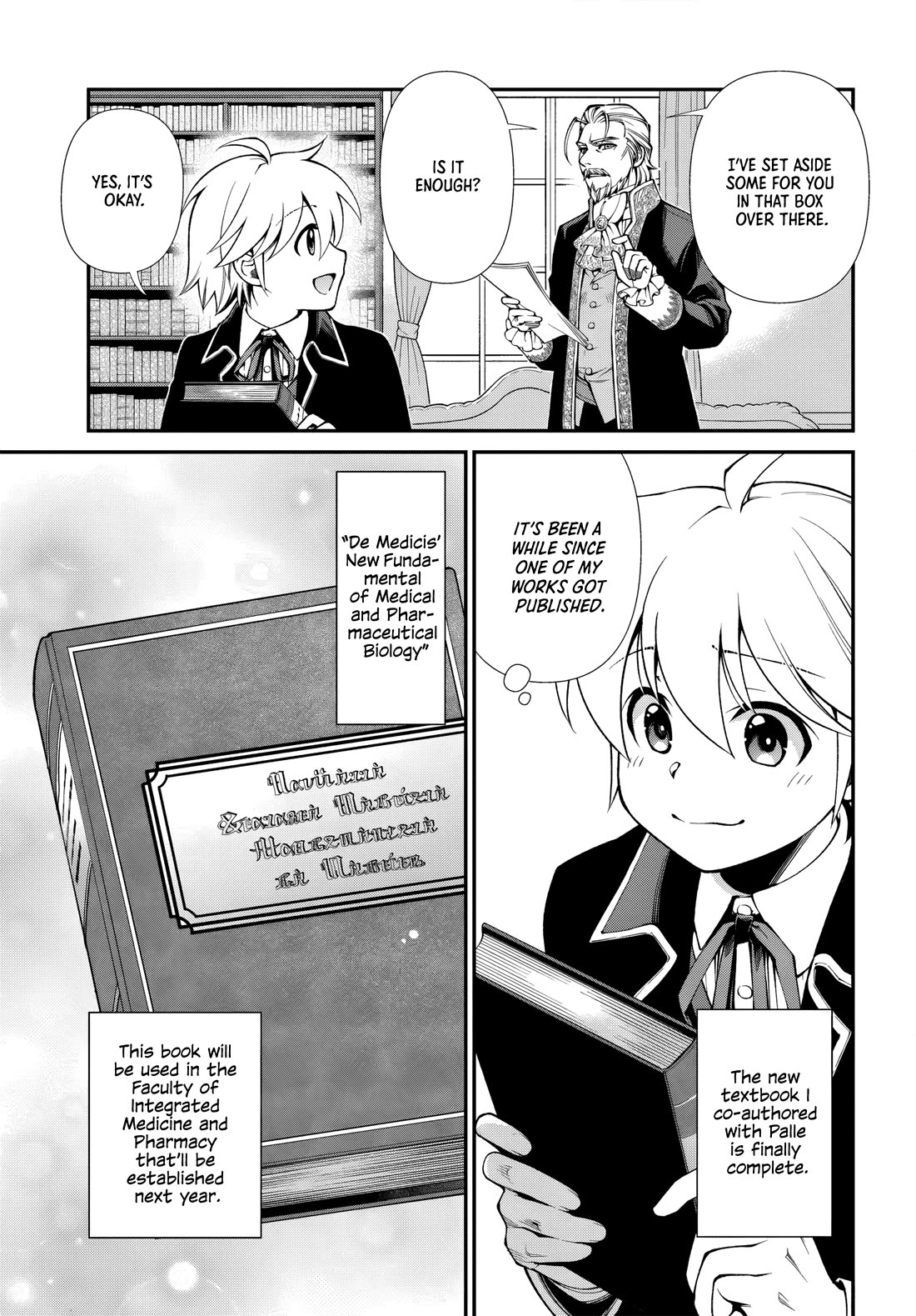 Isekai Yakkyoku Chapter 65 page 3 - Chapter 65: De Medicis' New Fundamental of Medical and Pharmaceutical Biology