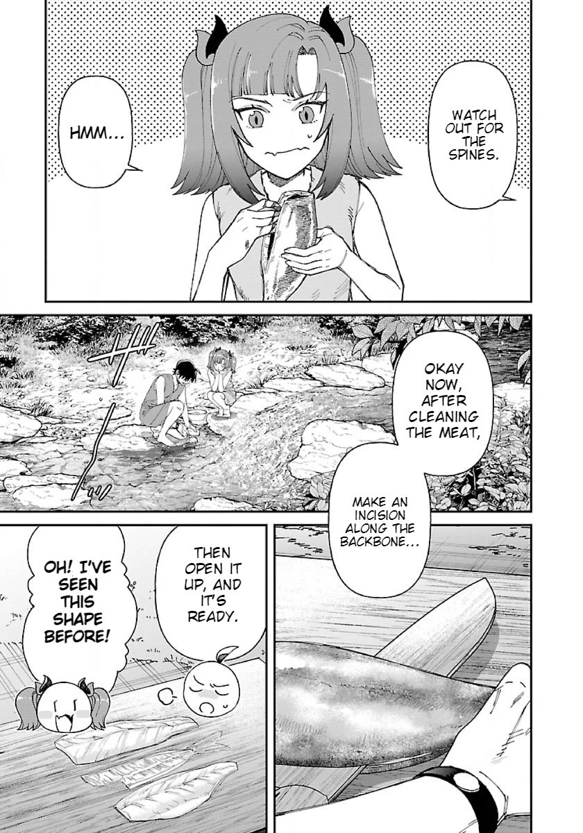 Isekai Yururi Camp Chapter 11 page 10 - Chapter 11: Fish