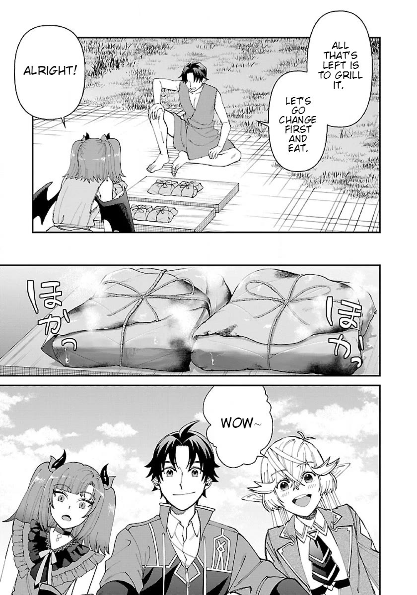 Isekai Yururi Camp Chapter 11 page 12 - Chapter 11: Fish