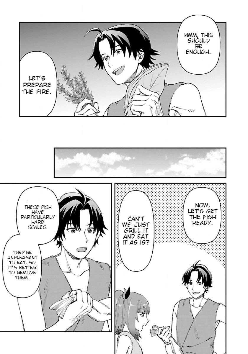 Isekai Yururi Camp Chapter 11 page 8 - Chapter 11: Fish