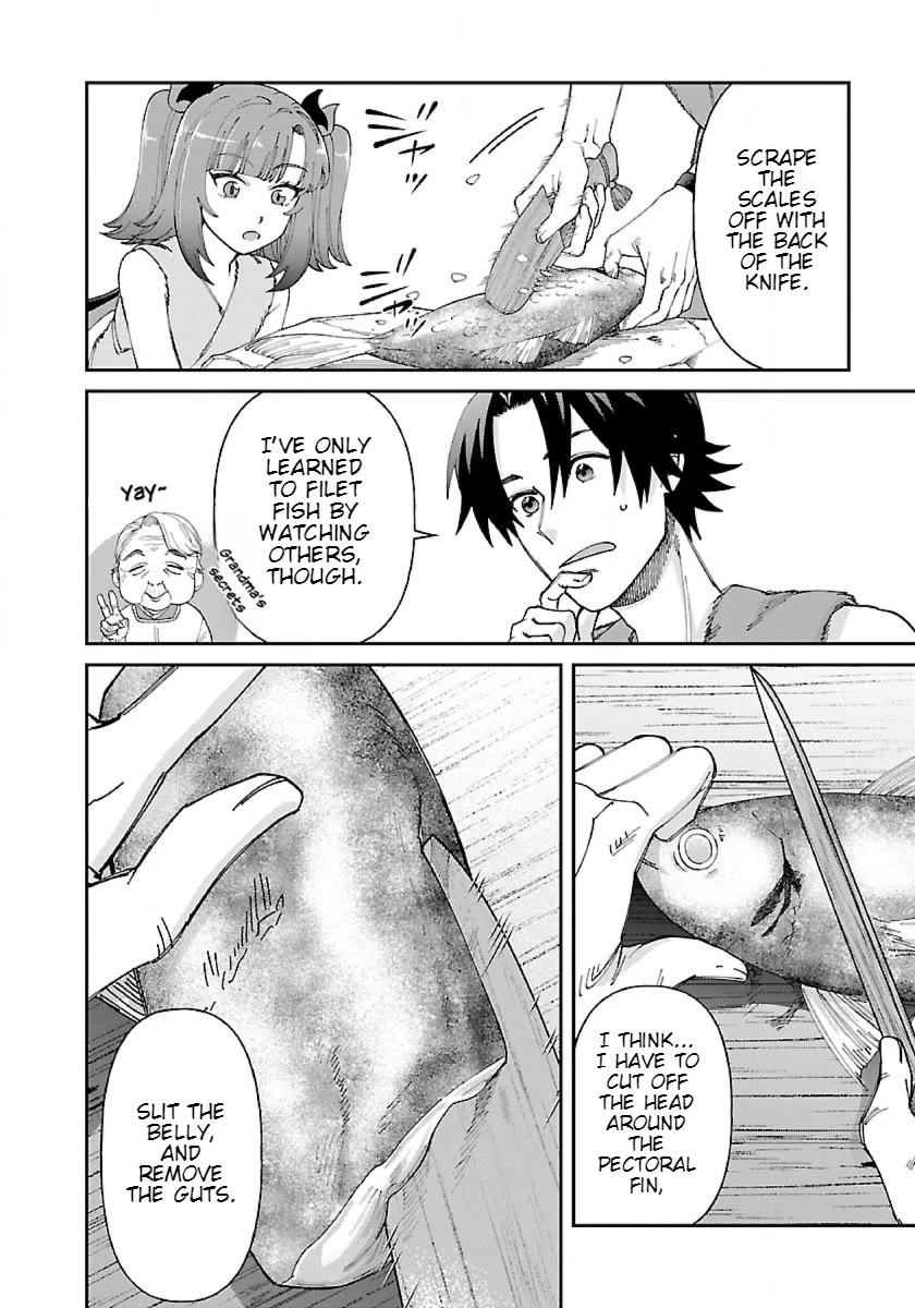 Isekai Yururi Camp Chapter 11 page 9 - Chapter 11: Fish