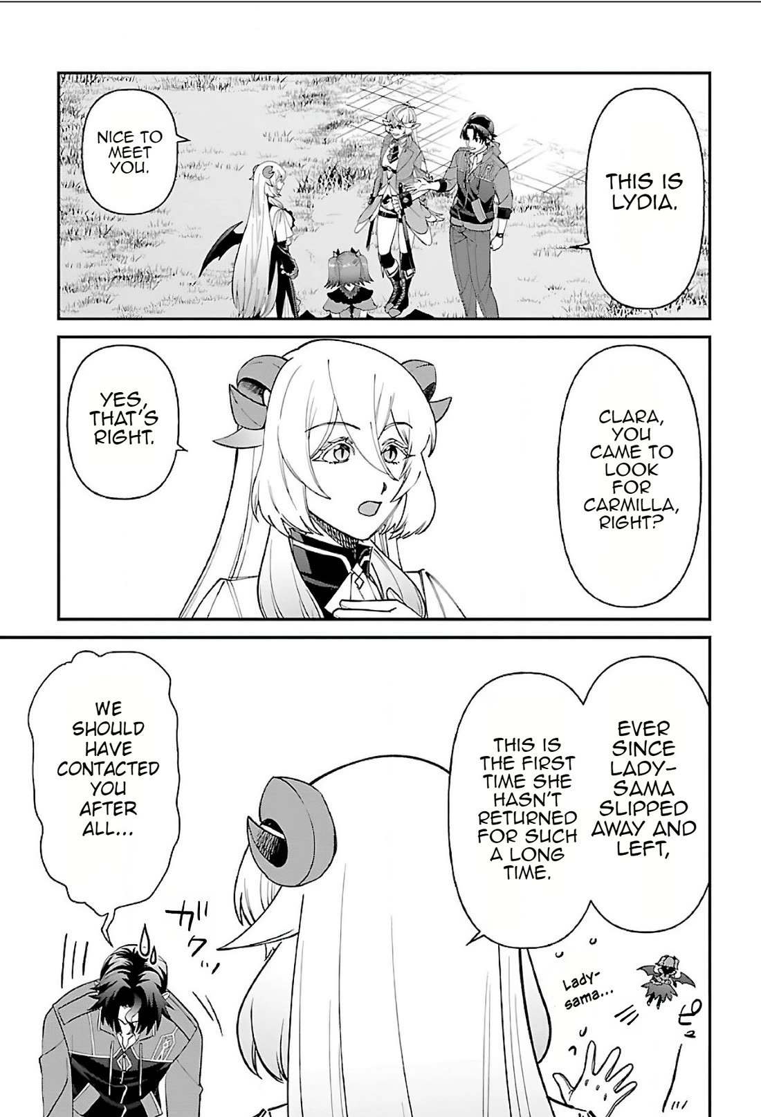 Isekai Yururi Camp Chapter 12 page 8 - Chapter 12: Clara