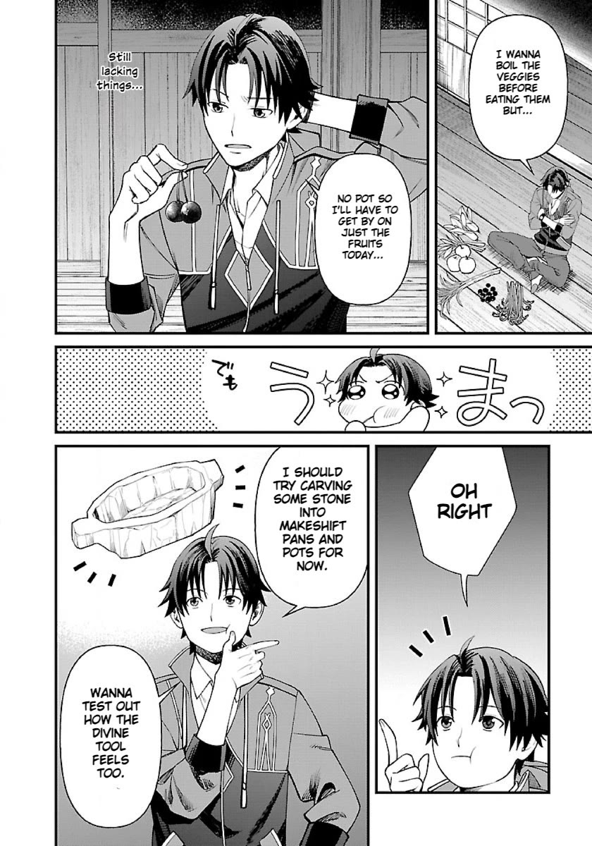 Isekai Yururi Camp Chapter 2 page 12 - Chapter 2: Golem