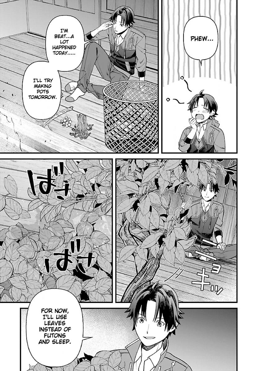 Isekai Yururi Camp Chapter 2 page 13 - Chapter 2: Golem