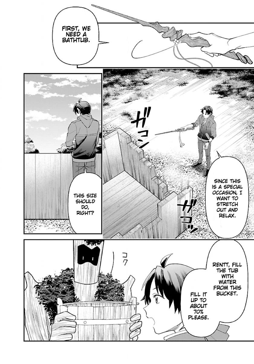 Isekai Yururi Camp Chapter 4 page 22 - Chapter 4: Bath Time And The Injured Elf