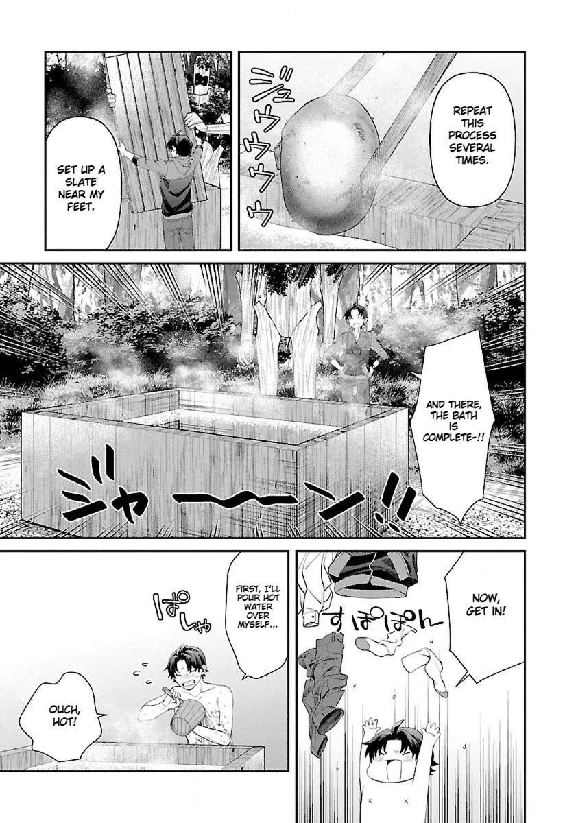 Isekai Yururi Camp Chapter 4 page 25 - Chapter 4: Bath Time And The Injured Elf