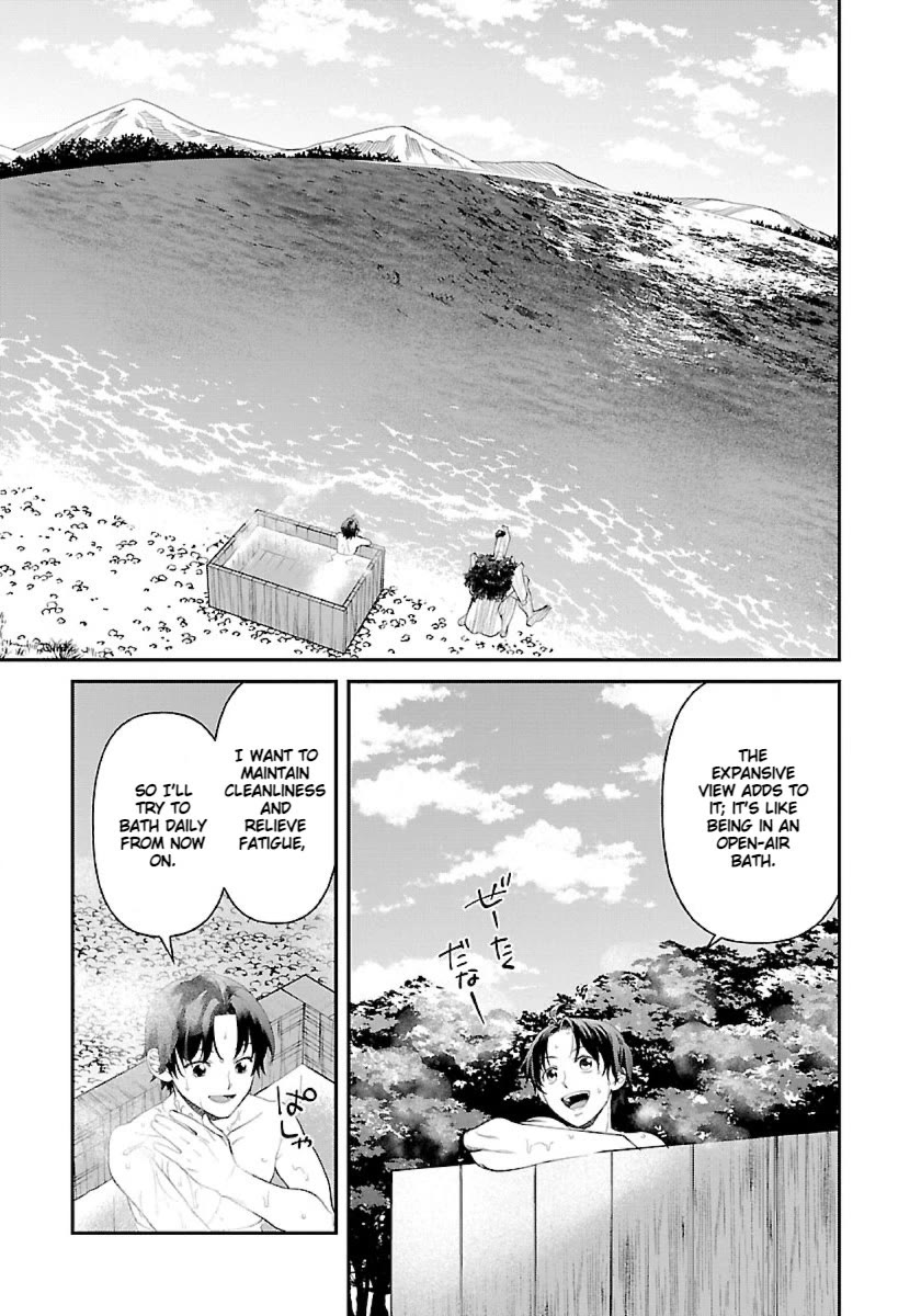 Isekai Yururi Camp Chapter 4 page 27 - Chapter 4: Bath Time And The Injured Elf